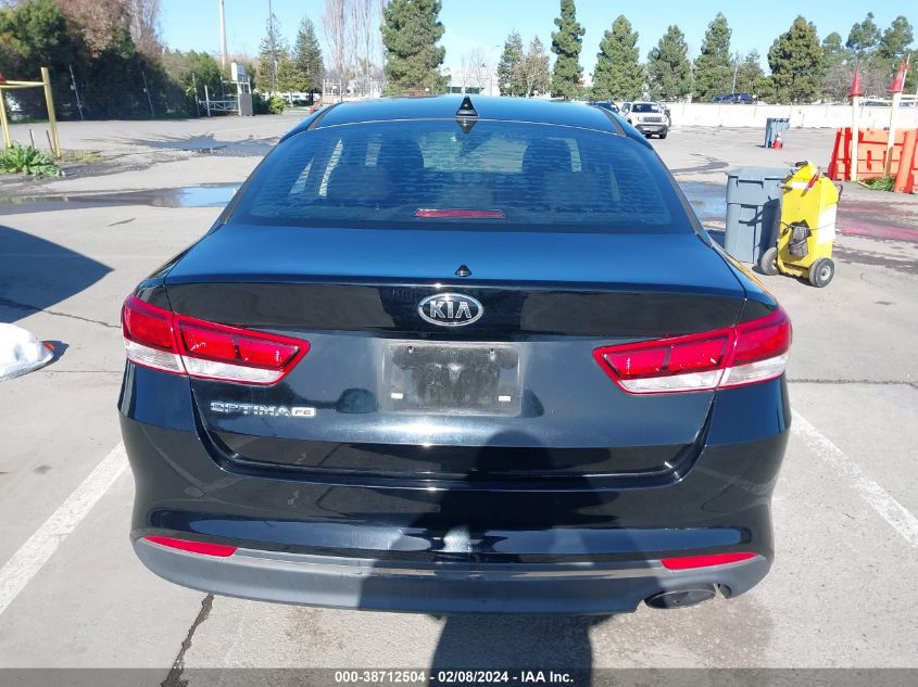 2017 Kia Optima Lx VIN: 5XXGT4L33HG149581 Lot: 38712504