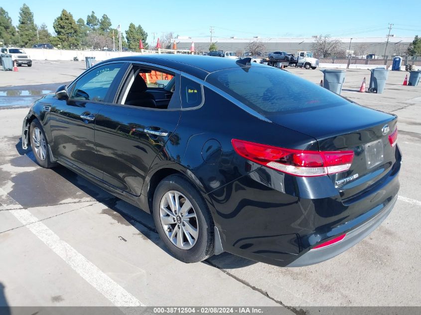 2017 Kia Optima Lx VIN: 5XXGT4L33HG149581 Lot: 38712504