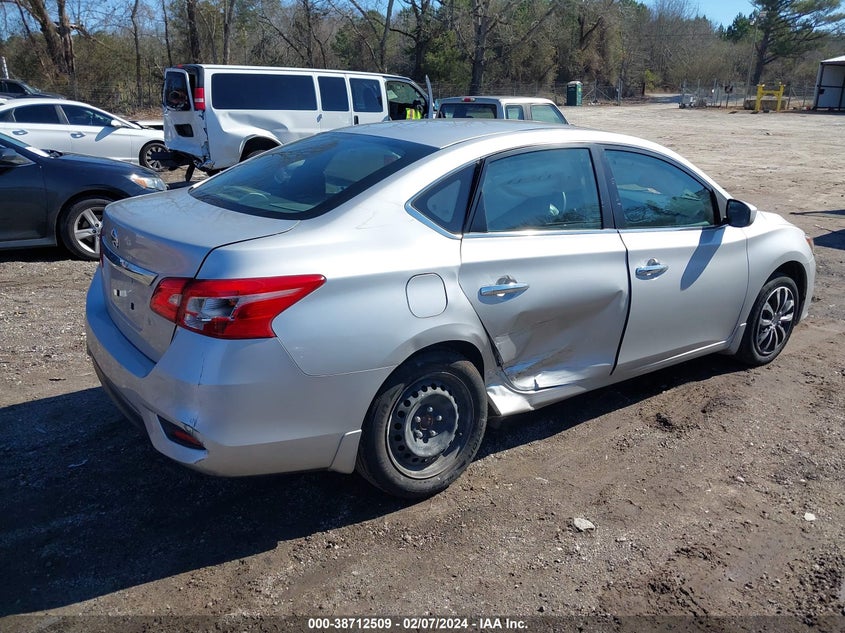 VIN 3N1AB7AP3KY331783 2019 NISSAN SENTRA S