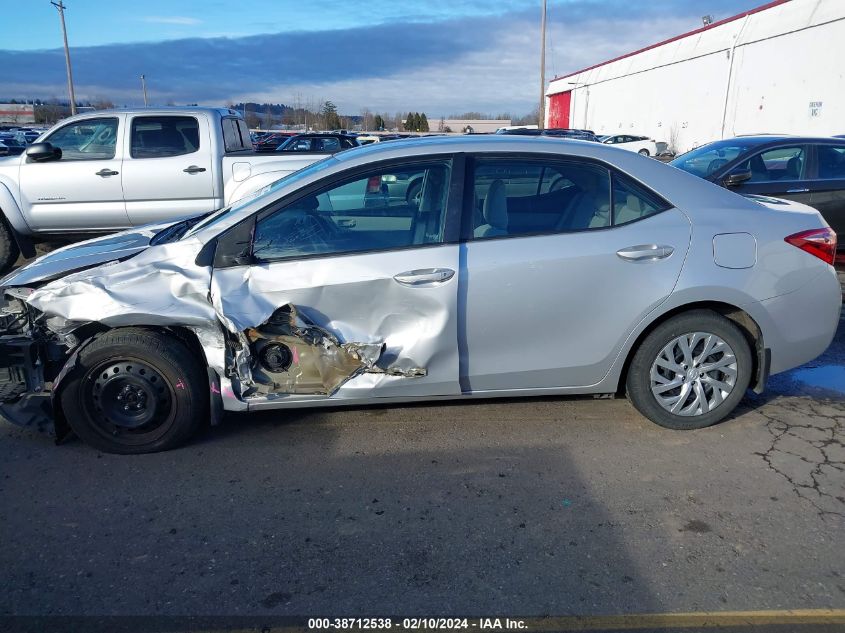 2017 Toyota Corolla Le VIN: 2T1BURHE1HC941315 Lot: 38712538