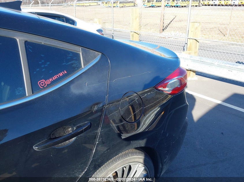 VIN KMHD04LB0HU325494 2017 HYUNDAI ELANTRA SPORT