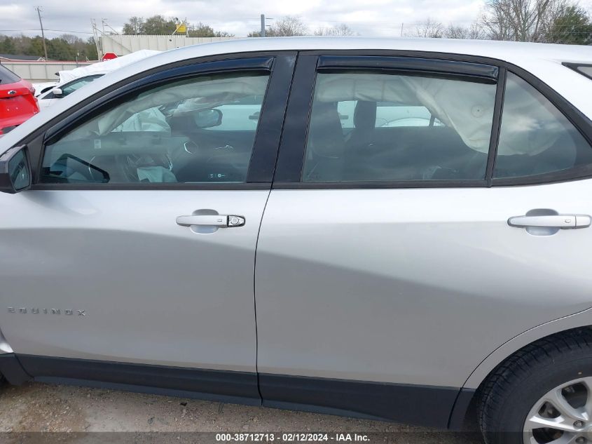 2018 Chevrolet Equinox Ls VIN: 3GNAXHEVXJS535311 Lot: 38712713