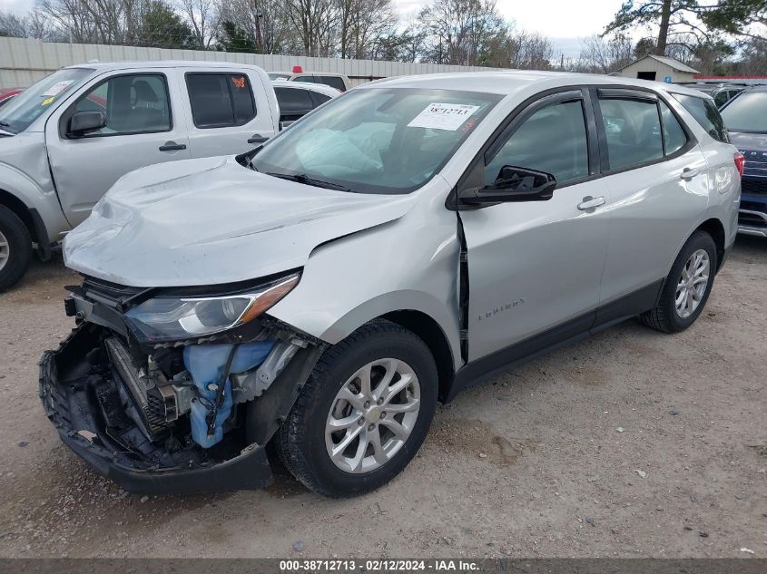 2018 Chevrolet Equinox Ls VIN: 3GNAXHEVXJS535311 Lot: 38712713