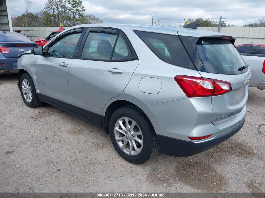 2018 Chevrolet Equinox Ls VIN: 3GNAXHEVXJS535311 Lot: 38712713