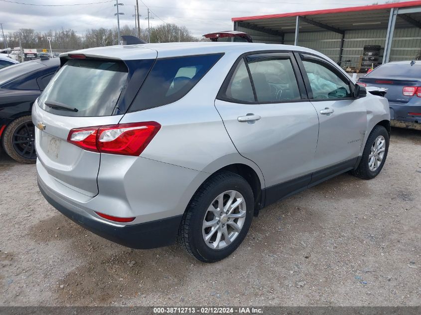 2018 Chevrolet Equinox Ls VIN: 3GNAXHEVXJS535311 Lot: 38712713