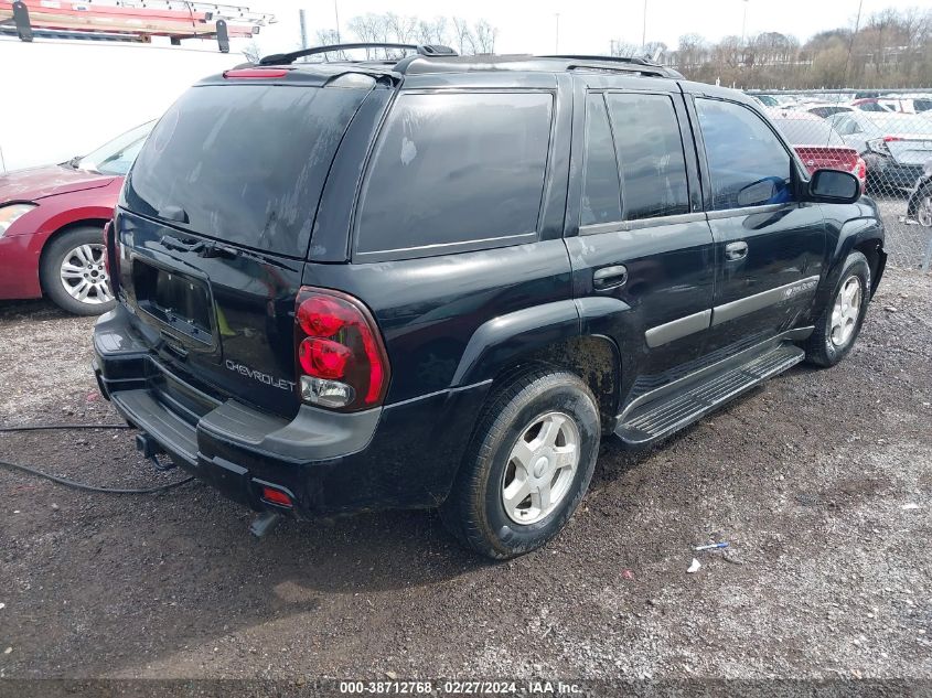 2003 Chevrolet Trailblazer Ls VIN: 1GNDS13S232349790 Lot: 38712768