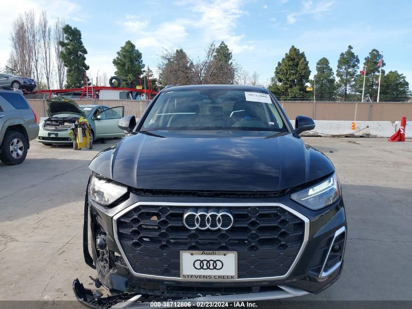 2023 Audi Q5 Premium 45 Tfsi S Line Quattro VIN: WA1GAAFY6P2063126 Lot: 38712806