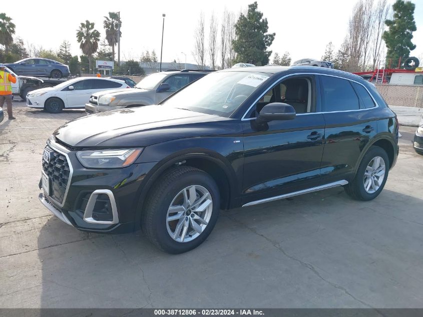 WA1GAAFY6P2063126 2023 Audi Q5 Premium 45 Tfsi S Line Quattro