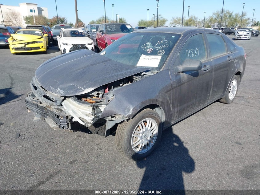 Vin: 1fahp3fn4bw190734, lot: 39195476, ford focus se 20112