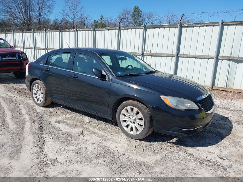 2014 Chrysler 200 Lx VIN: 1C3CCBAB0EN121786 Lot: 38712952