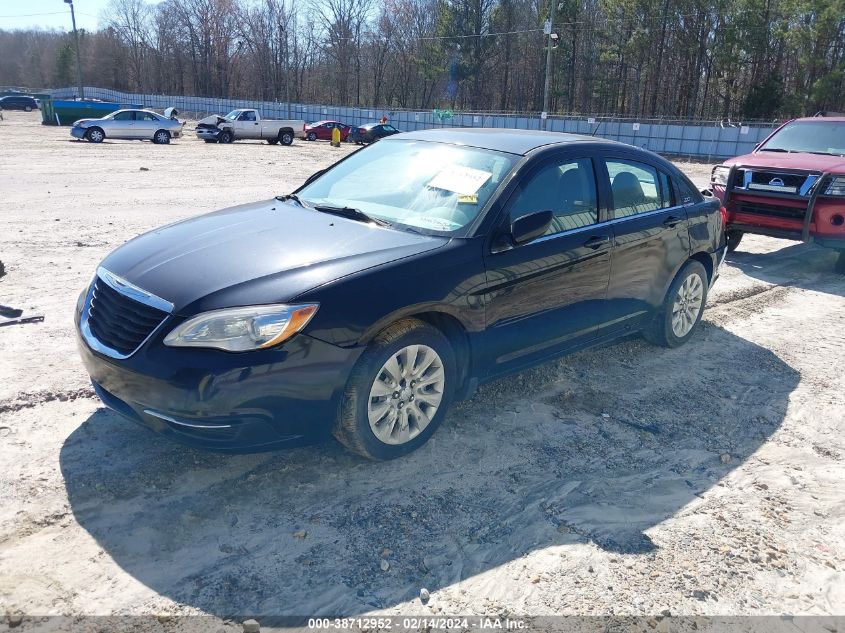 2014 Chrysler 200 Lx VIN: 1C3CCBAB0EN121786 Lot: 38712952