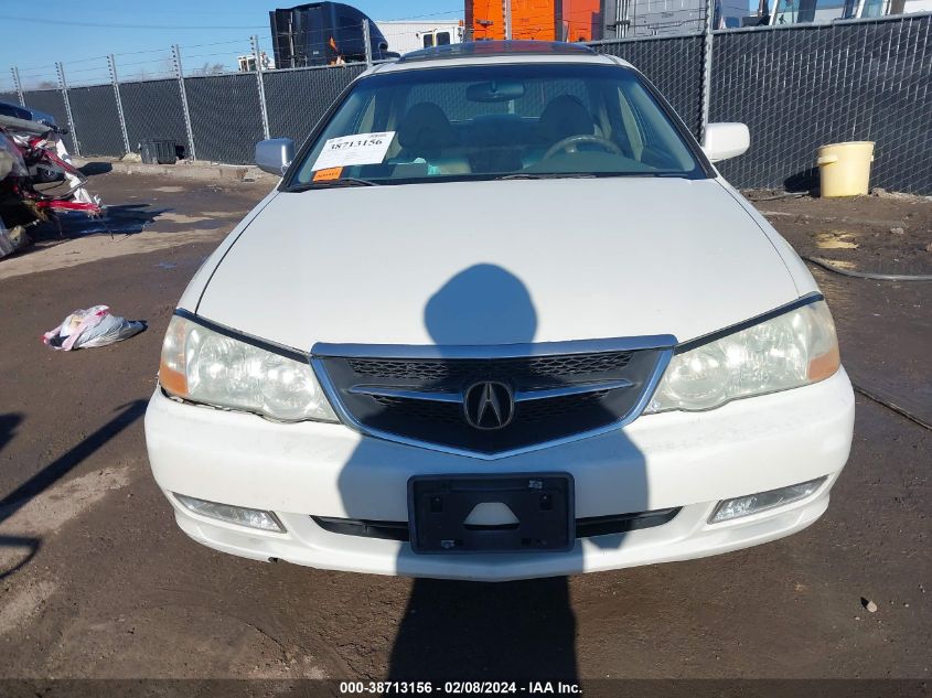 2003 Acura Tl 3.2 Type S VIN: 19UUA56853A080808 Lot: 38713156