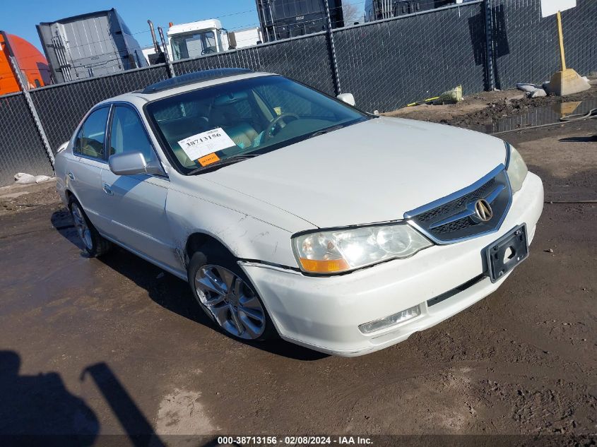 2003 Acura Tl 3.2 Type S VIN: 19UUA56853A080808 Lot: 38713156