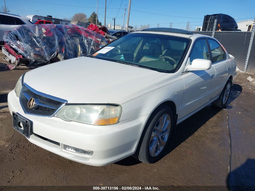 2003 Acura Tl 3.2 Type S VIN: 19UUA56853A080808 Lot: 38713156