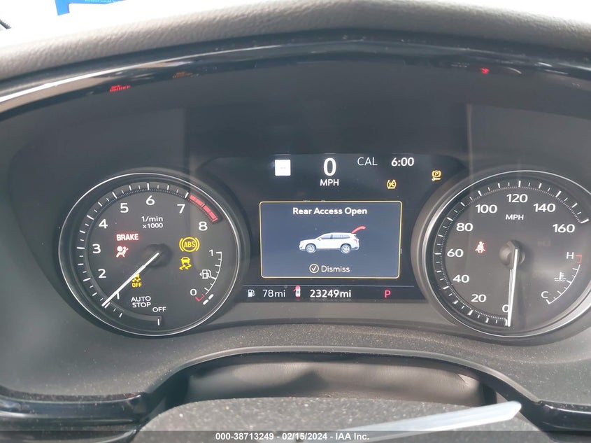 VIN 1GYKPCRSXNZ110237 2022 CADILLAC XT6 PREMIUM LUXURY