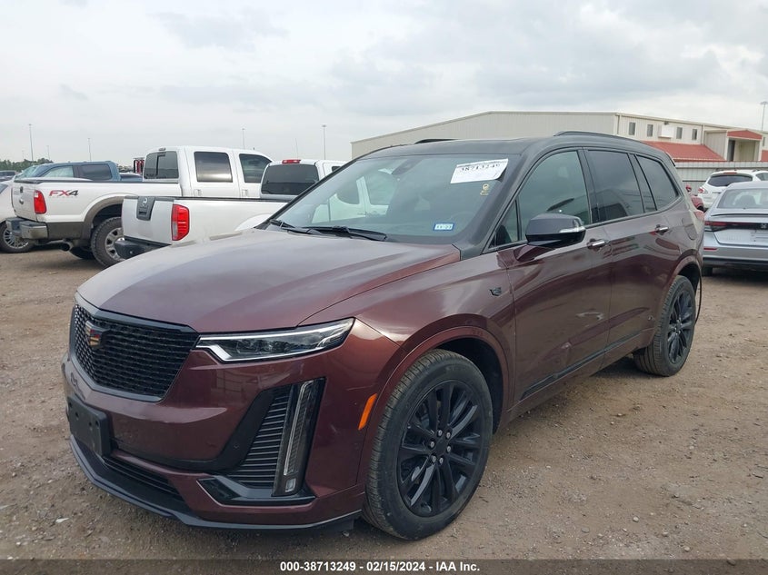VIN 1GYKPCRSXNZ110237 2022 CADILLAC XT6 PREMIUM LUXURY