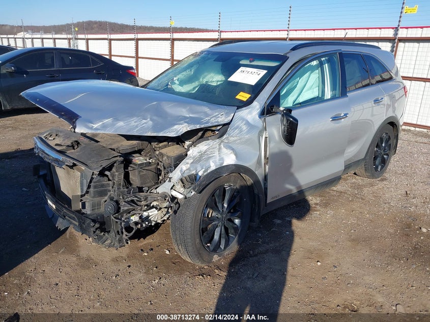 VIN 5XYPGDA57LG696933 2020 KIA SORENTO 3.3L S
