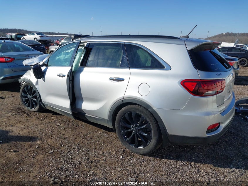 VIN 5XYPGDA57LG696933 2020 KIA SORENTO 3.3L S