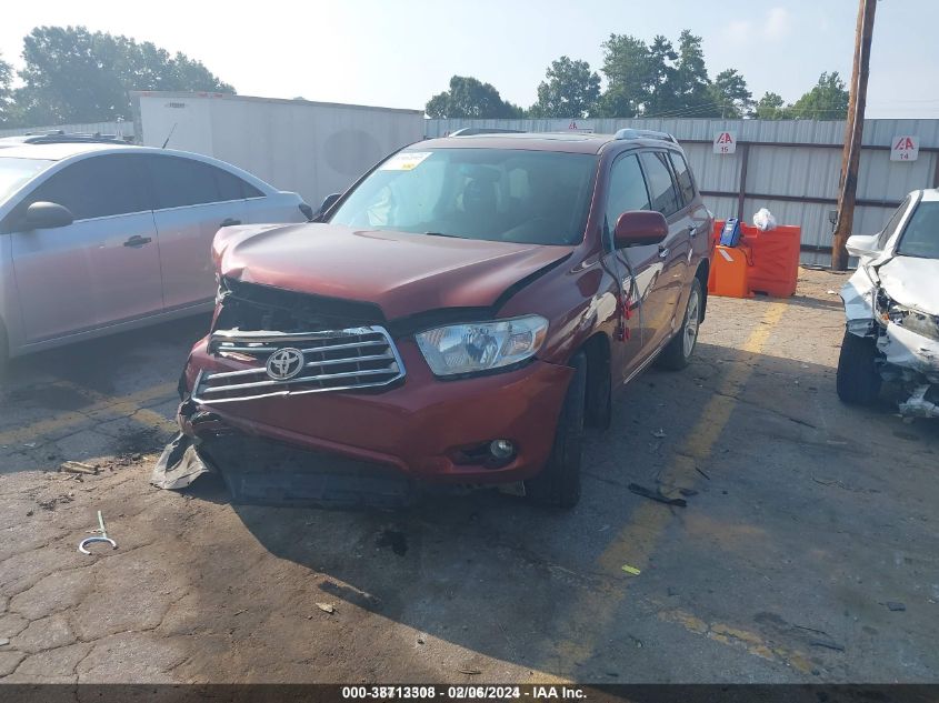 2010 Toyota Highlander Limited V6 VIN: 5TDDK3EH7AS011975 Lot: 38713308