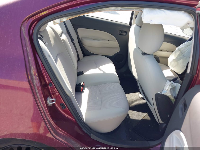 2017 Mitsubishi Mirage G4 Es VIN: ML32F3FJ6HHF08680 Lot: 38713326