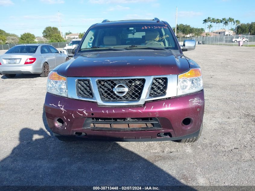 2015 Nissan Armada Platinum/Sl/Sv VIN: 5N1AA0NEXFN620657 Lot: 38713448