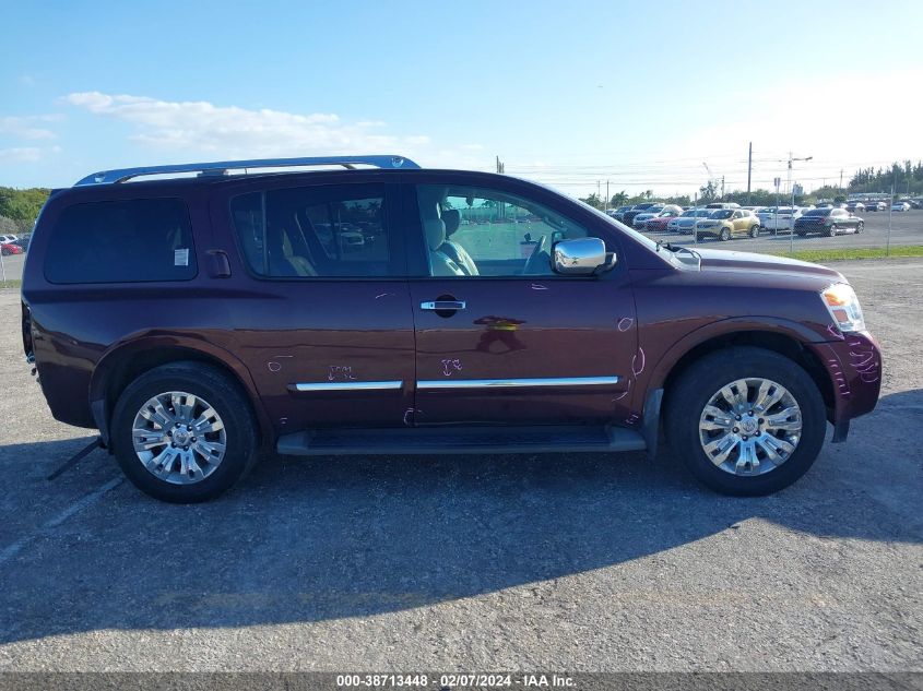 2015 Nissan Armada Platinum/Sl/Sv VIN: 5N1AA0NEXFN620657 Lot: 38713448