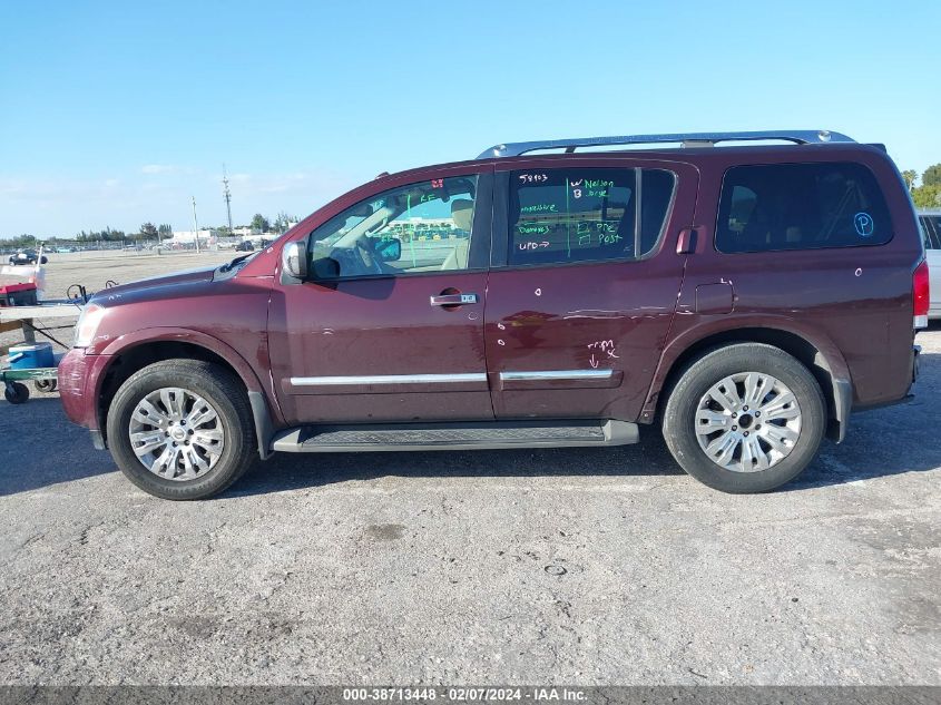 2015 Nissan Armada Platinum/Sl/Sv VIN: 5N1AA0NEXFN620657 Lot: 38713448