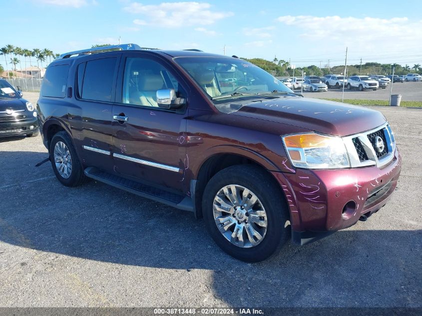 5N1AA0NEXFN620657 2015 Nissan Armada Platinum/Sl/Sv