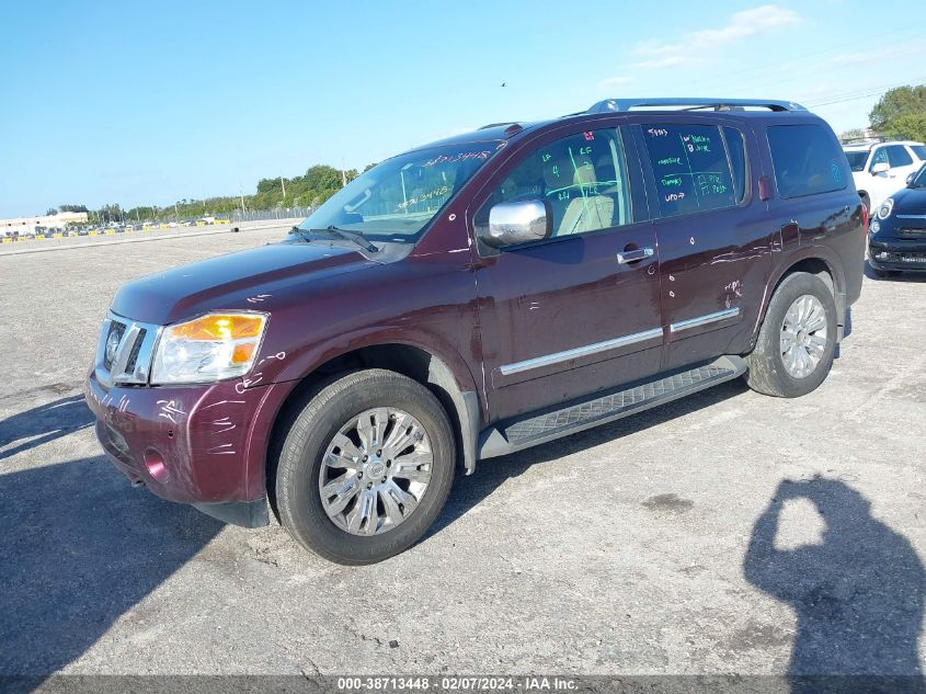 5N1AA0NEXFN620657 2015 Nissan Armada Platinum/Sl/Sv