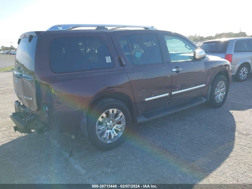 5N1AA0NEXFN620657 2015 Nissan Armada Platinum/Sl/Sv