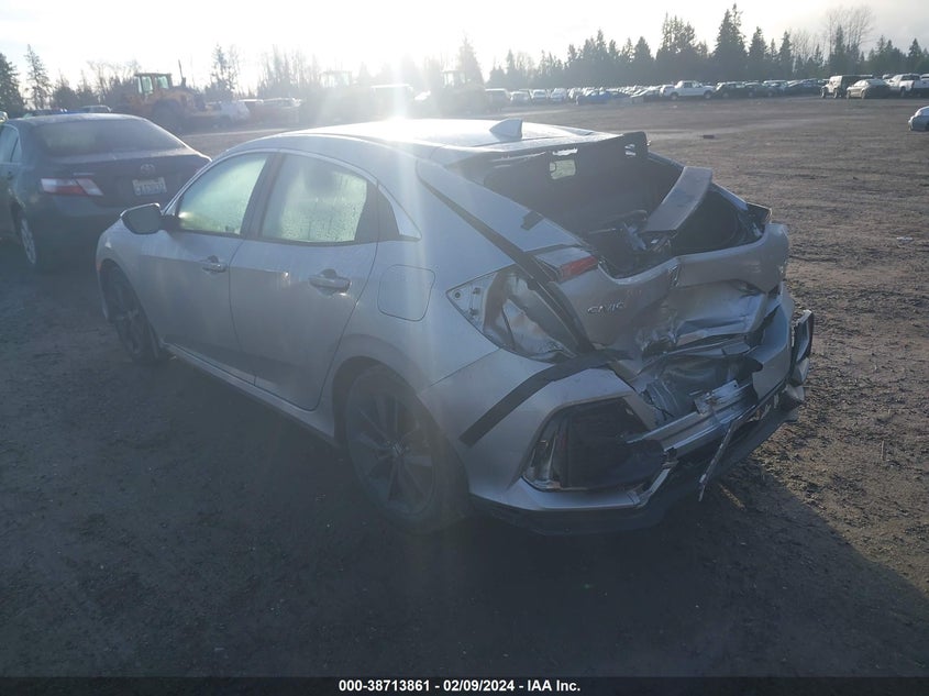 VIN SHHFK7H65MU405749 2021 HONDA CIVIC EX