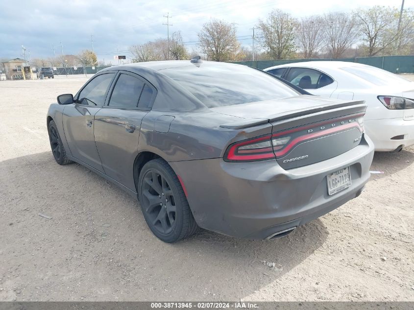 2015 Dodge Charger Sxt VIN: 2C3CDXHG9FH738822 Lot: 40536857