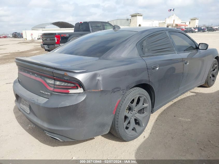 2015 Dodge Charger Sxt VIN: 2C3CDXHG9FH738822 Lot: 40536857