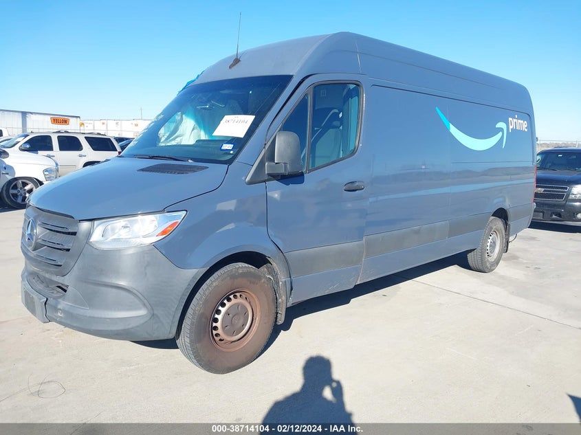VIN WD4PF1CD7KP122601 2019 MERCEDES-BENZ SPRINTER 2500 HIGH ROOF V6