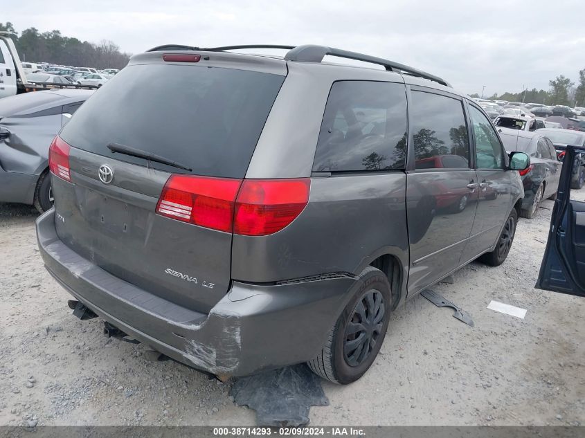 2004 Toyota Sienna Le VIN: 5TDZA23CX4S149458 Lot: 38714293