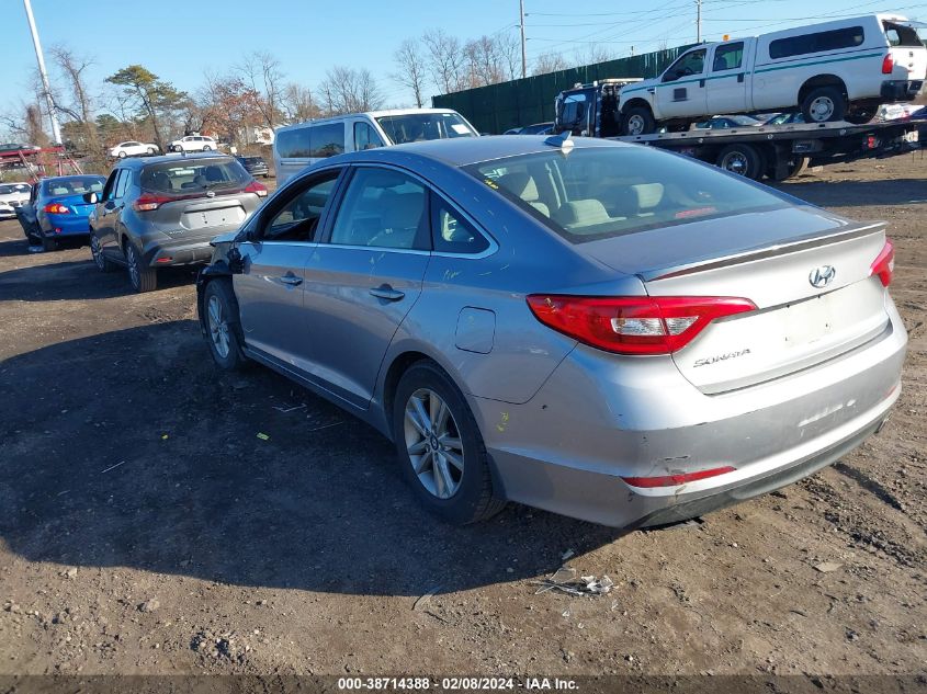 2015 Hyundai Sonata Se VIN: 5NPE24AF6FH156730 Lot: 38714388