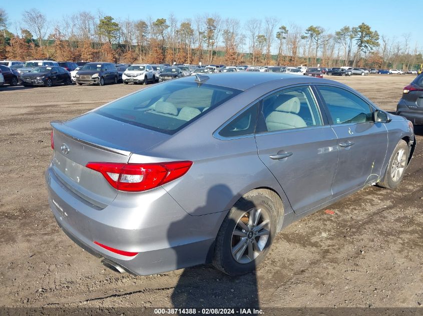 2015 Hyundai Sonata Se VIN: 5NPE24AF6FH156730 Lot: 38714388