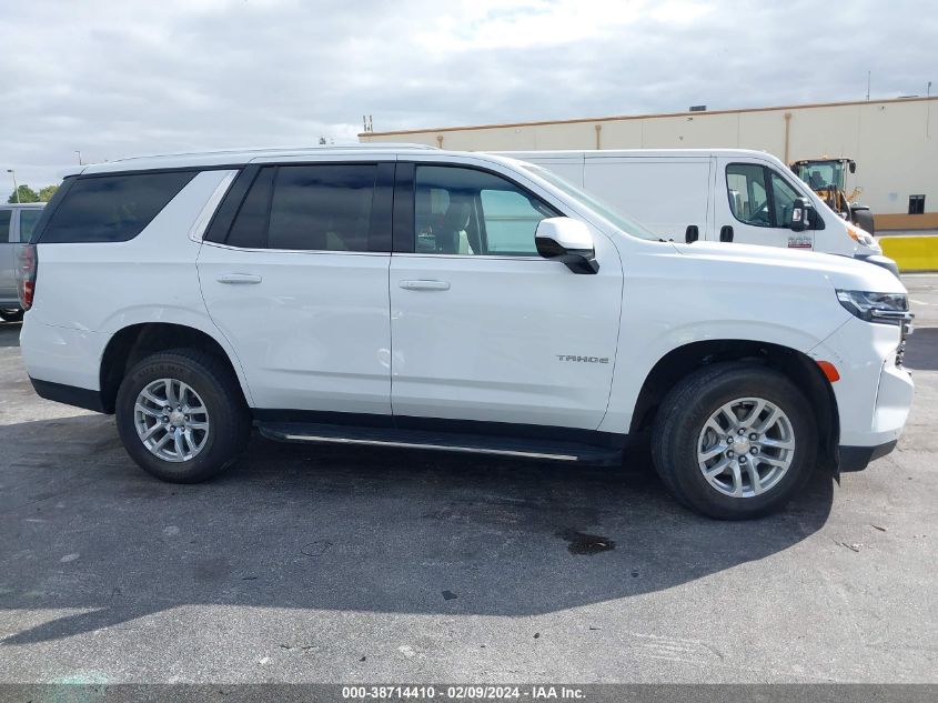 2022 Chevrolet Tahoe 4Wd Lt VIN: 1GNSKNKDXNR214276 Lot: 38714410