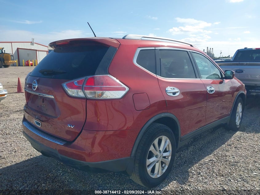 2016 NISSAN ROGUE S/SL/SV - KNMAT2MT6GP641988