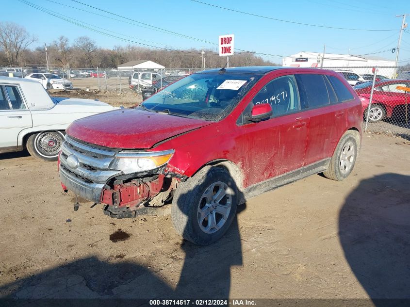 2012 Ford Edge Sel VIN: 2FMDK3J99CBA68712 Lot: 38714517