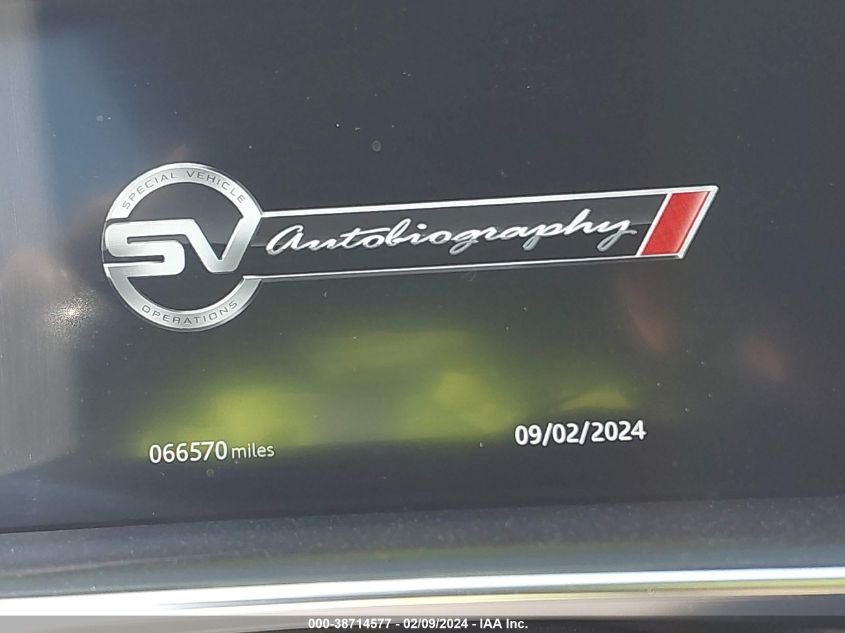 2020 Land Rover Range Rover Sv Autobiography Dynamic VIN: SALGW2RE1LA571849 Lot: 38714577