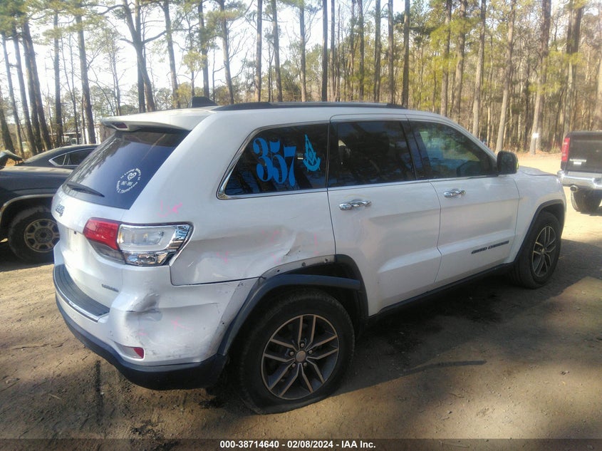 VIN 1C4RJEBG9JC130905 2018 JEEP GRAND CHEROKEE LIMITED