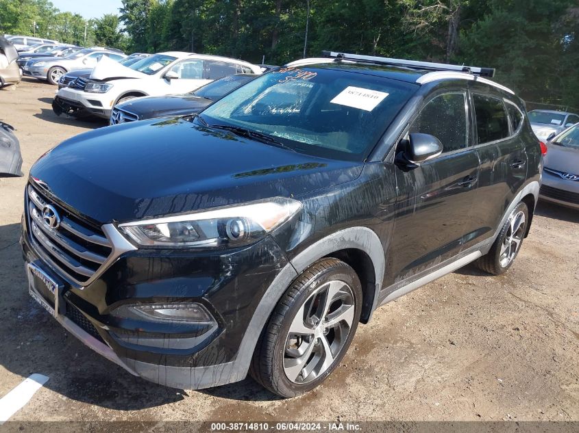 KM8J3CA29HU276125 2017 HYUNDAI TUCSON - Image 2