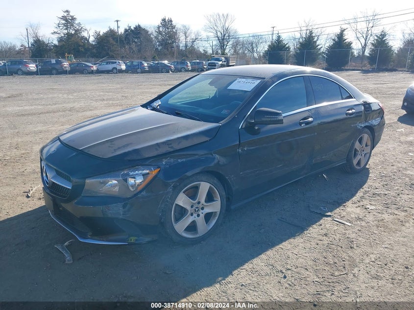 2018 Mercedes-Benz Cla 250 VIN: WDDSJ4EB6JN614245 Lot: 38714910
