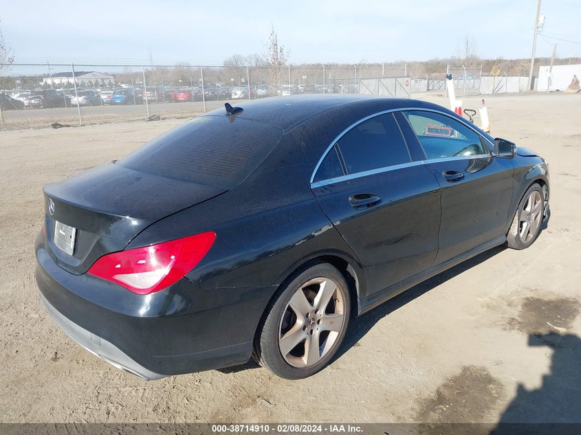 2018 Mercedes-Benz Cla 250 VIN: WDDSJ4EB6JN614245 Lot: 38714910