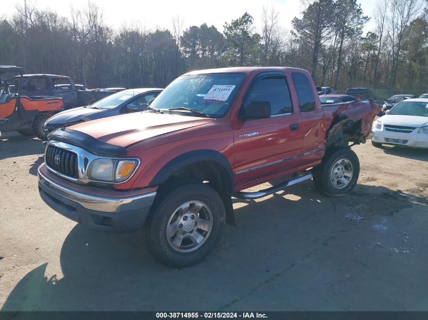 2002 Toyota Tacoma VIN: 5TESN92N02Z880871 Lot: 38714955