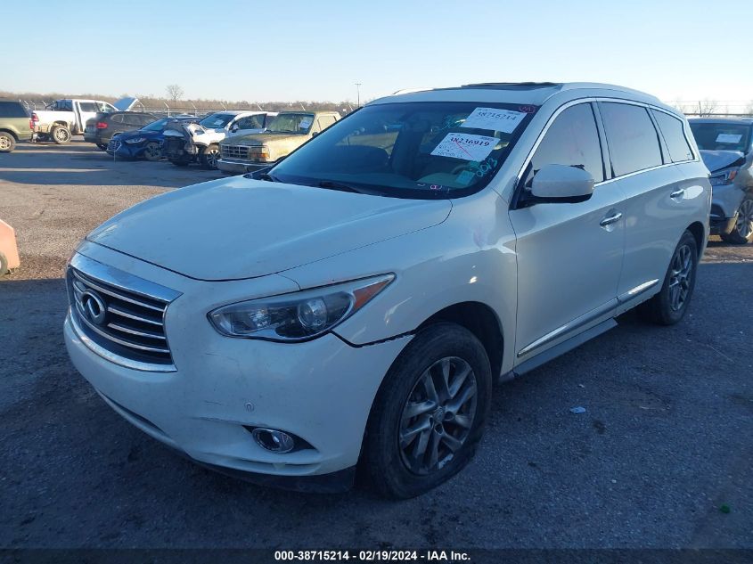 2013 Infiniti Jx35 VIN: 5N1AL0MN4DC311111 Lot: 38715214