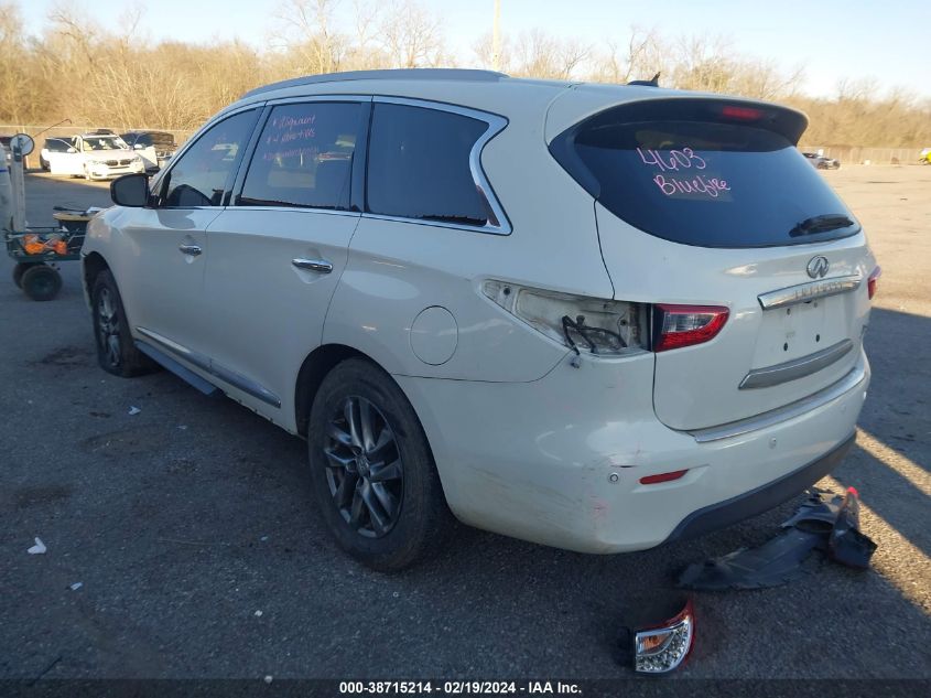 2013 Infiniti Jx35 VIN: 5N1AL0MN4DC311111 Lot: 38715214