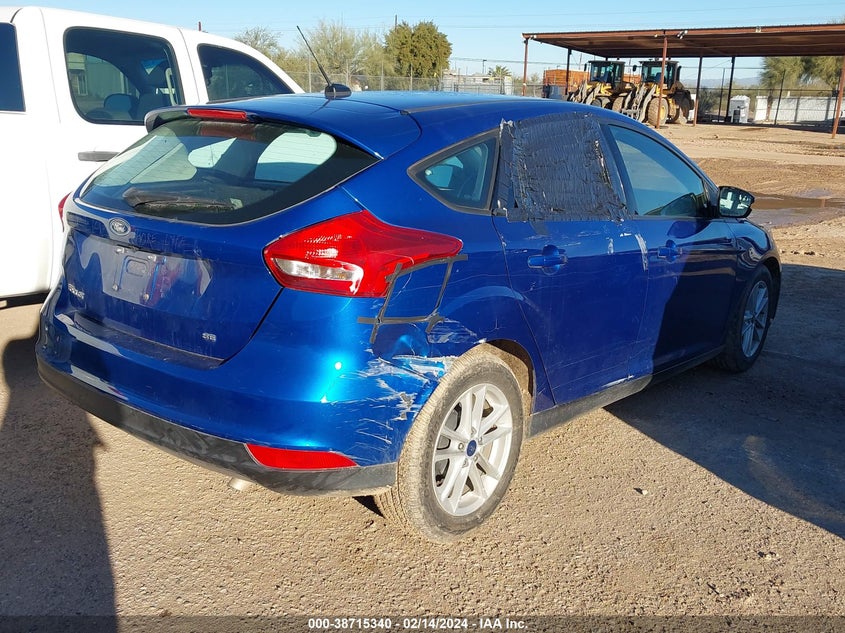 VIN 1FADP3K26JL223517 2018 FORD FOCUS SE