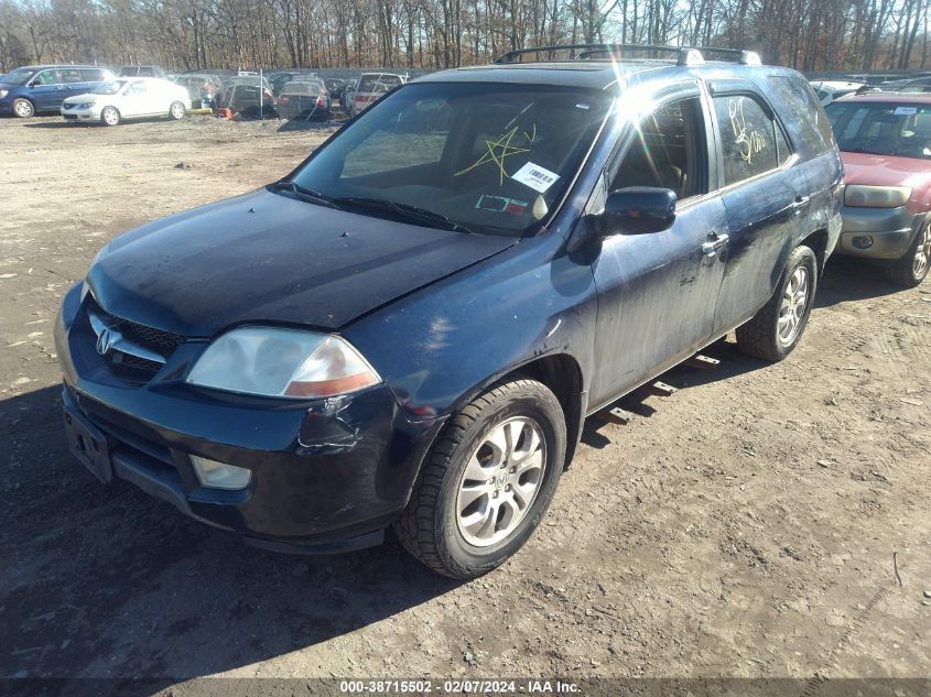 2003 Acura Mdx VIN: 2HNYD18913H541990 Lot: 38715502